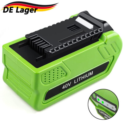 Akku Für Green-works 40V 6,0Ah G-MAX 29462 29472 29252 Li-Ion Batterie