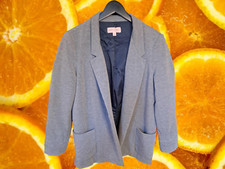 Philosophy Gray Blazer with Black Lining Size Small