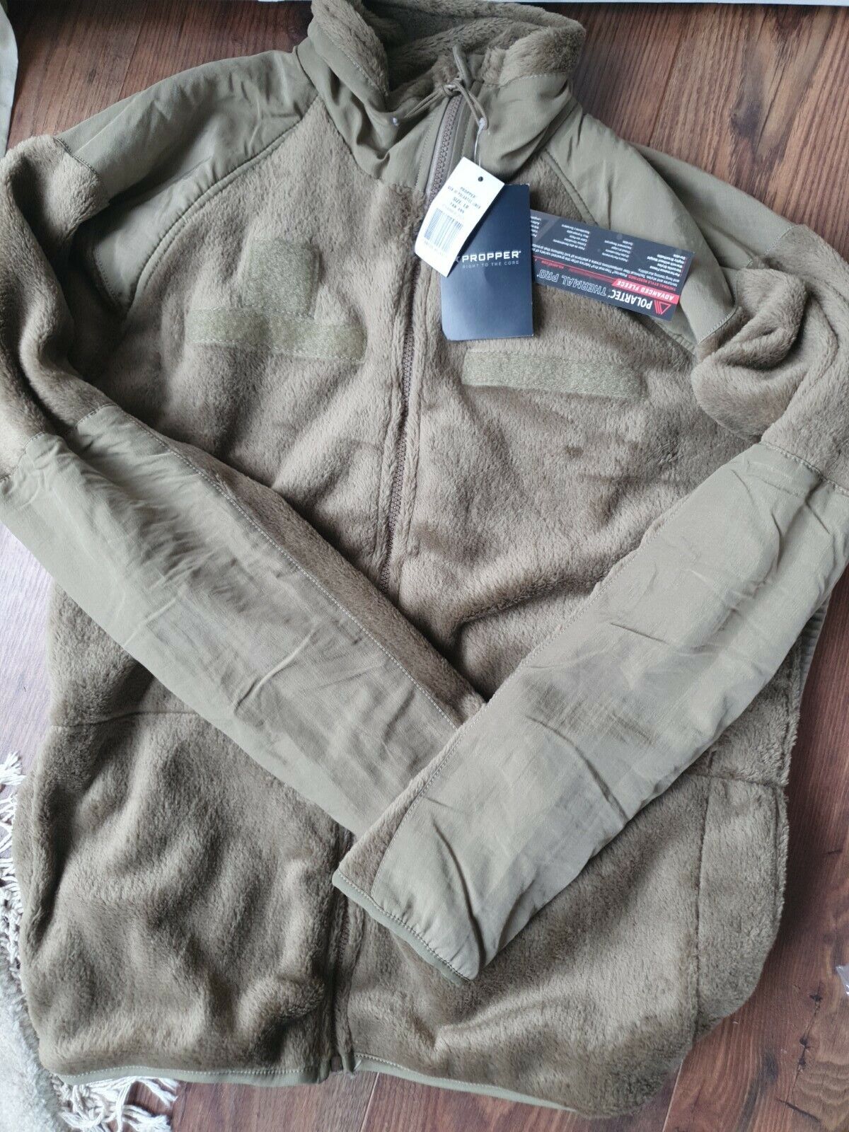 PROPPER GEN III FLEECE JACKET FOLIAGE GREEN COLD WETHEAR SIZE L REGULAR  BNWT