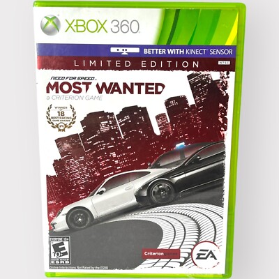Need for Speed: Most Wanted Limited Edition (Microsoft Xbox 360, 2012)