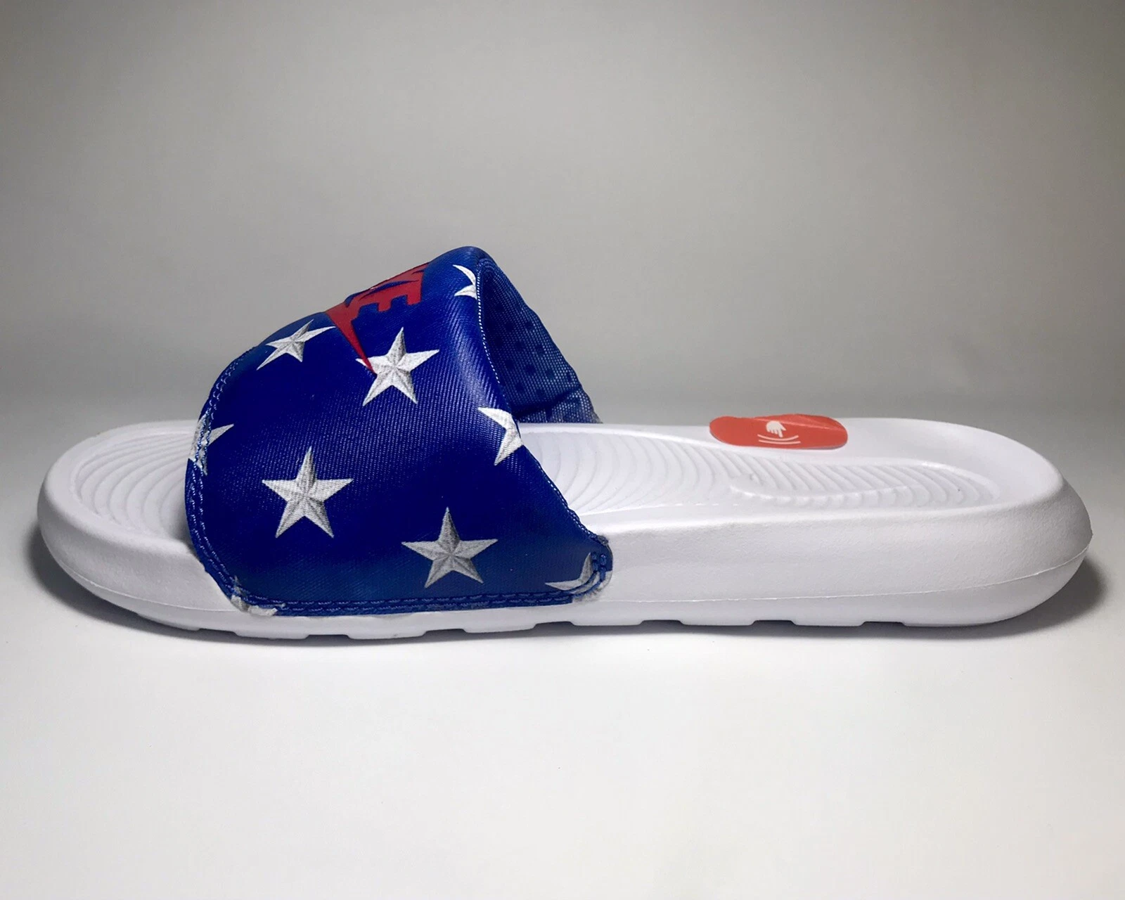 NIKE VICTORI ONE slide donna stampata taglia 7 stile bianco multicolore #CN9676 400