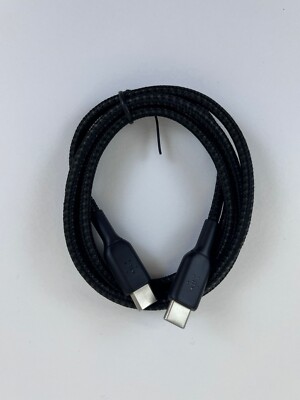 Lot of 20 - Belkin USB-C To USB-C Charging Cable - Black 1m - Used