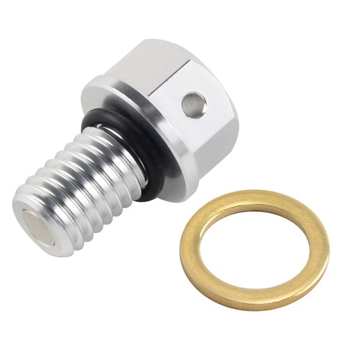 M10 X 1.5 Magnetic Oil Drain Plug Bolt For KAWASAKI KX65 85 125 250 250F 450F - Picture 7 of 7
