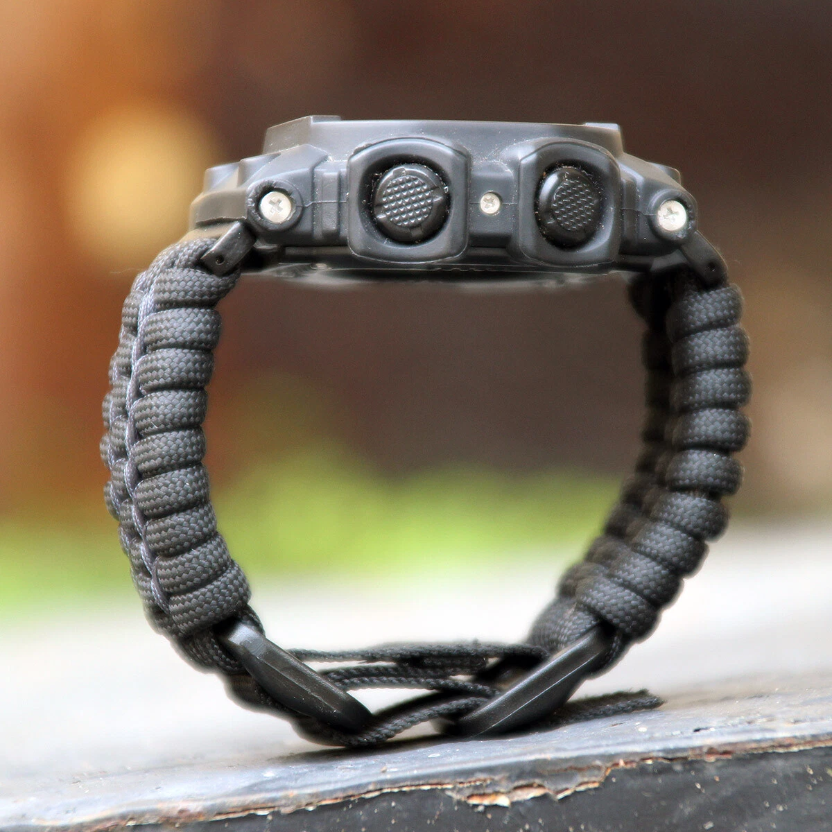 Paracord Strap G Shock Watch Band Buckle Webbing For GX 56