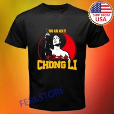 Bloodsport Blood Sport Chong Li You Are Next! Men's Black Size S to 3XL