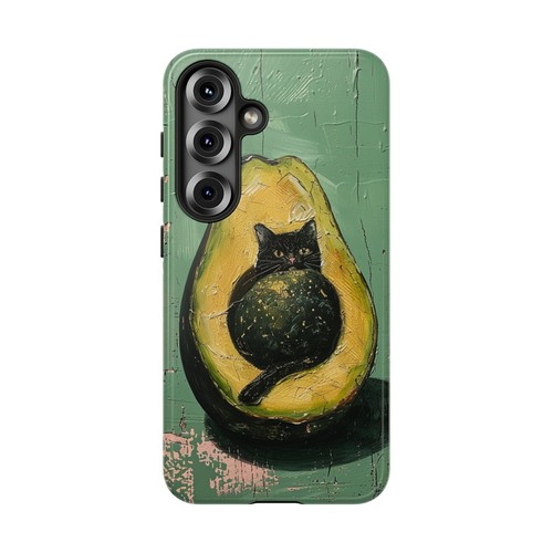 Phone-Ink iPhone, Pixel, Samsung Galaxy Case - Avocado Cat Seed - 第 140/253 張圖片