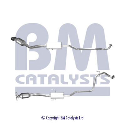 BM92090H 174100M180 CATALYTIC CONVERTER TYPE APPROVED TYPE 