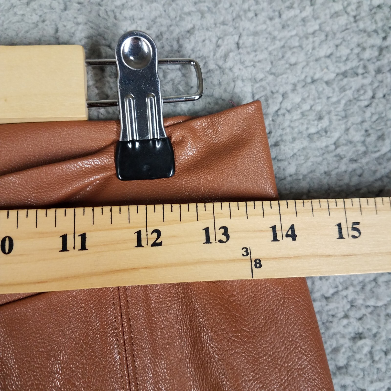 Commando Split Front Pants Women's Medium Faux Le… - image 8