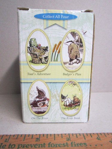 Wind in the Willows ON THE RIVER CVS 2002 Simple Pleasures EGG Lim Ed Mole Rat - Imagen 7 de 10