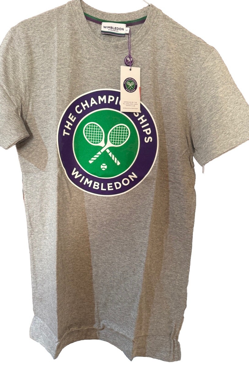 Wimbledon Tennis Championships Men's X Rackets Print T-Shirt: XS