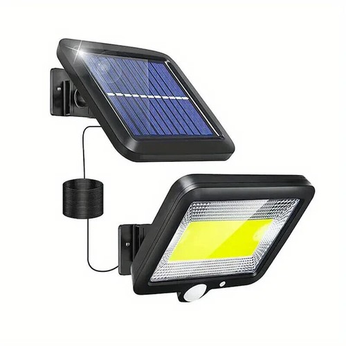 ➡️FARO ALTA LUMINOSITA' 100 Led con PANNELLO SOLARE e Sensore PIR IMPERMEABILE - - Imagen 4 de 15