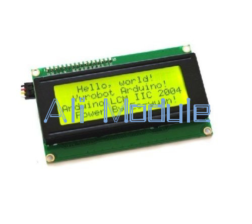 Blue/Yellow IIC/I2C/TWI/SPI Interface1602 2004 Character LCD Module Display N - Picture 20 of 26