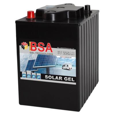 Blei Gel Batterie 6V 225Ah Akku Solarbatterie Antriebsbatterie statt 180Ah 195Ah