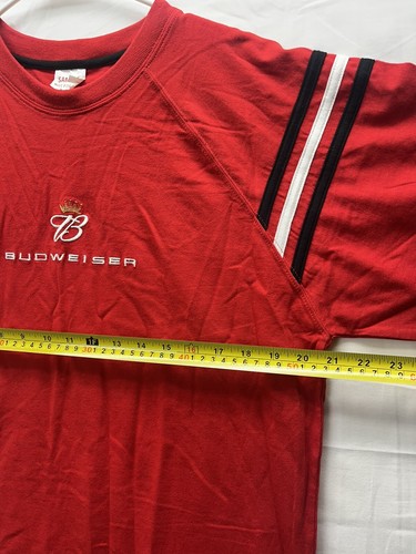 dale earnhardt jr sample budweiser nascar #8 sample T-Shirt Size Large - Picture 5 of 6