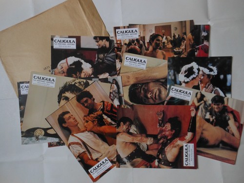 Konvolut Trash Caligula 2 Die wahre Geschichte French LC 12 Set Joe Dàmato 1982