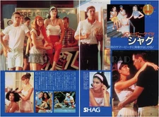 PHOEBE CATES Shag 1989 JPN Picture Clipping 2-SHEETS #vj/u