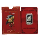 2026 PAMP Lunar Legends 1000 Mile Horse 10 g Silver Proof-Like Bar in Assay Card