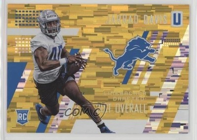 2017 Panini Unparalleled Class of Yellow 152/199 Jarrad Davis #251 Rookie RC z7h