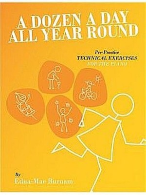A Dozen A Day All Year Round. Klavier Solo.: Noten, Lehrmaterial für Klavier