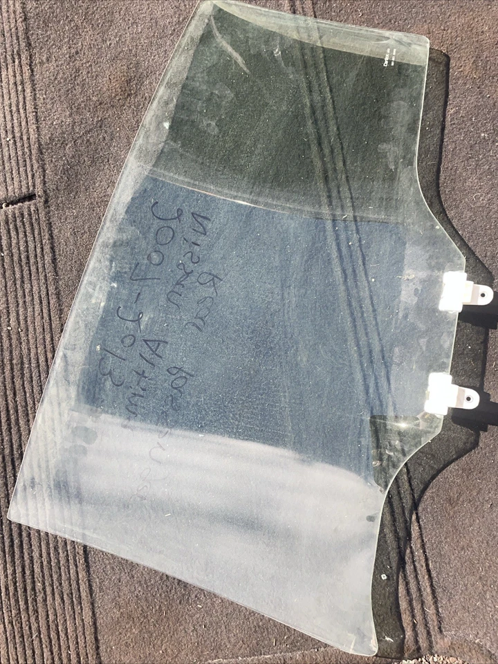 Vidrio ventana puerta trasera derecha lado pasajero Nissan Altima 07-13 OEM 07-13 Foto 2 de 3