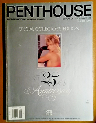 Penthouse Collector´s Edition 25 Anniversary September 1994 Sehr Guter Zustand