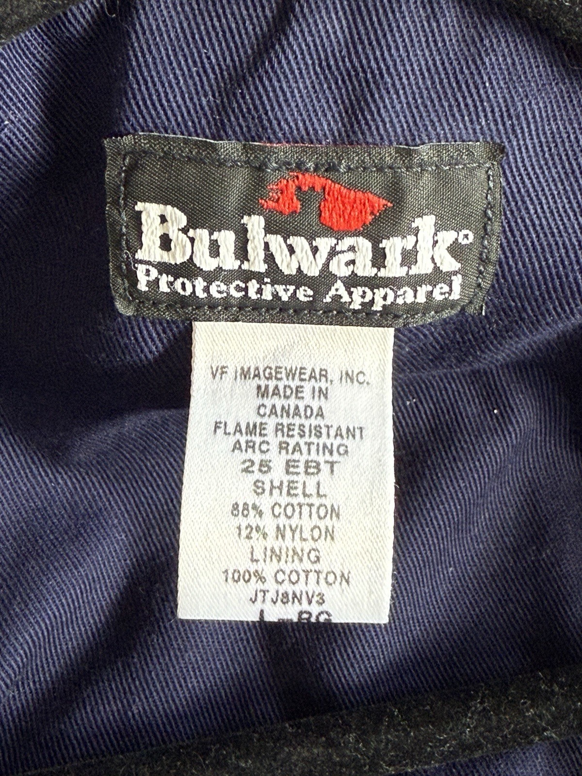 Bulwark Protective Flame Resistant jacket Men’s L… - image 8