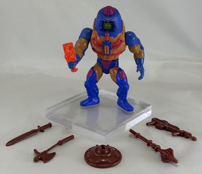 MAN-E-WEAPONS FACES MASTERS OF THE UNIVERSE MOTU 1983 MATTEL TAIWAN RARE