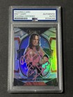 BRET HART 2023 PANINI SELECT WWE PRIZM SIGNED AUTOGRAPHED CARD PSA/DNA CERTIFIED