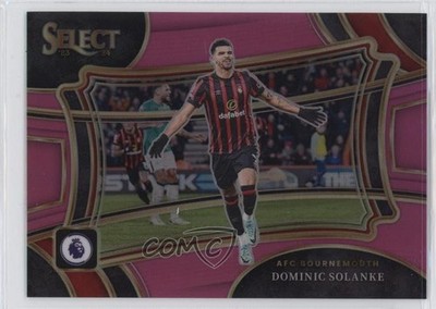 2023-24 Select Premier League Field Level Pink Prizm 81/99 Dominic Solanke 0nr3