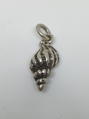 Vintage Sterling Silver 925 Conch Shell Charm