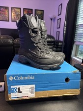 Columbia Bugaboot III XTM WP 600G Insulated Boot Black Men SZ 10 WB