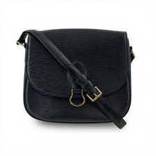 Used Louis Vuitton Epi Noir Sun Crew Gm M52192 Shoulder Bag