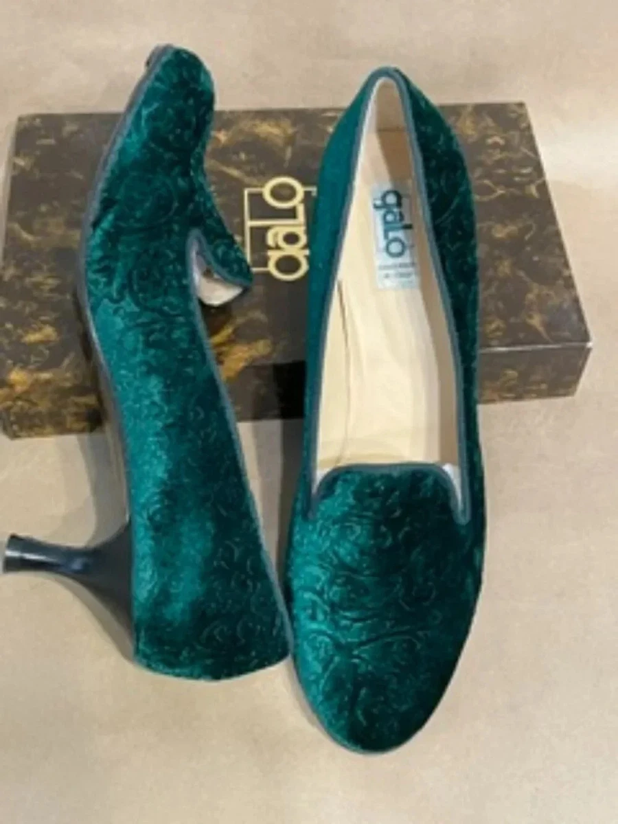 green velvet shoes products for sale | eBay