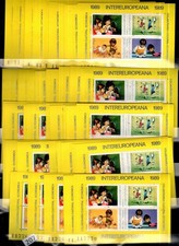 # 90X ROMANIA 1989 - MNH - CHILDREN - SPORTS - TOYS - CARS - WHOLESALE