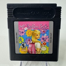 Nintendo Game Boy Barbie Fashion Pack Games DMG-BFPE-USA Cart Tested