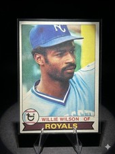 1979 Topps Willie Wilson Rookie Card #409 - KC Royals - NM Near Mint - Vintage. rookie card picture