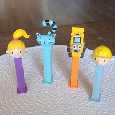 Bob the Builder PEZ Candy Dispensers - Lot of 4