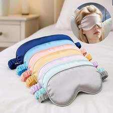 Double-Sided Silk Sleeping Eyeshade Light Blocking Breathable Protective Eye Wea