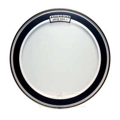 Aquarian Super Kick II Clear Bass Drumhead 22''