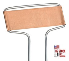 50-Pack Weatherproof Banner Copper Metal Plant Labels, Height 10.5", Label