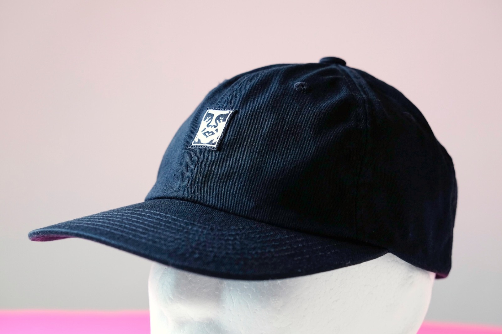 Obey Propaganda Hat Small Face Logo Patch Basebal… - image 2