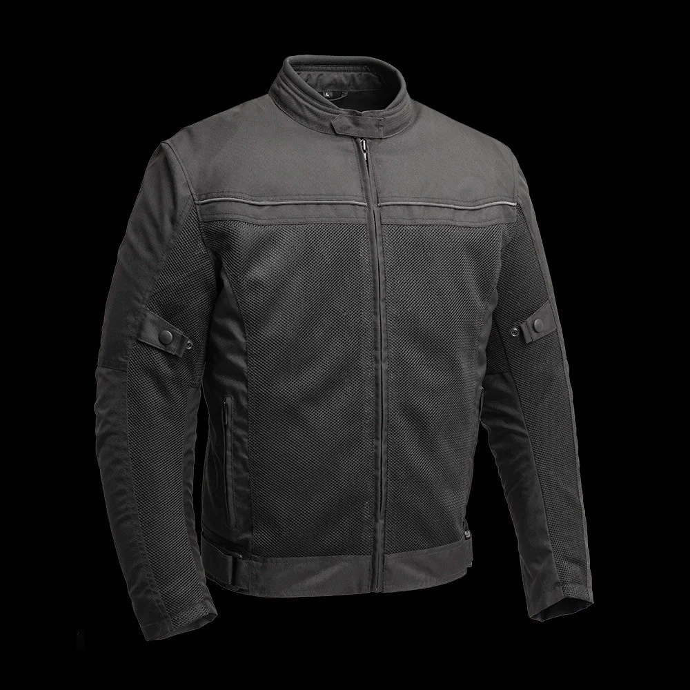 First MFG CO. Venture Men's Cordura Textile Jacket - Black