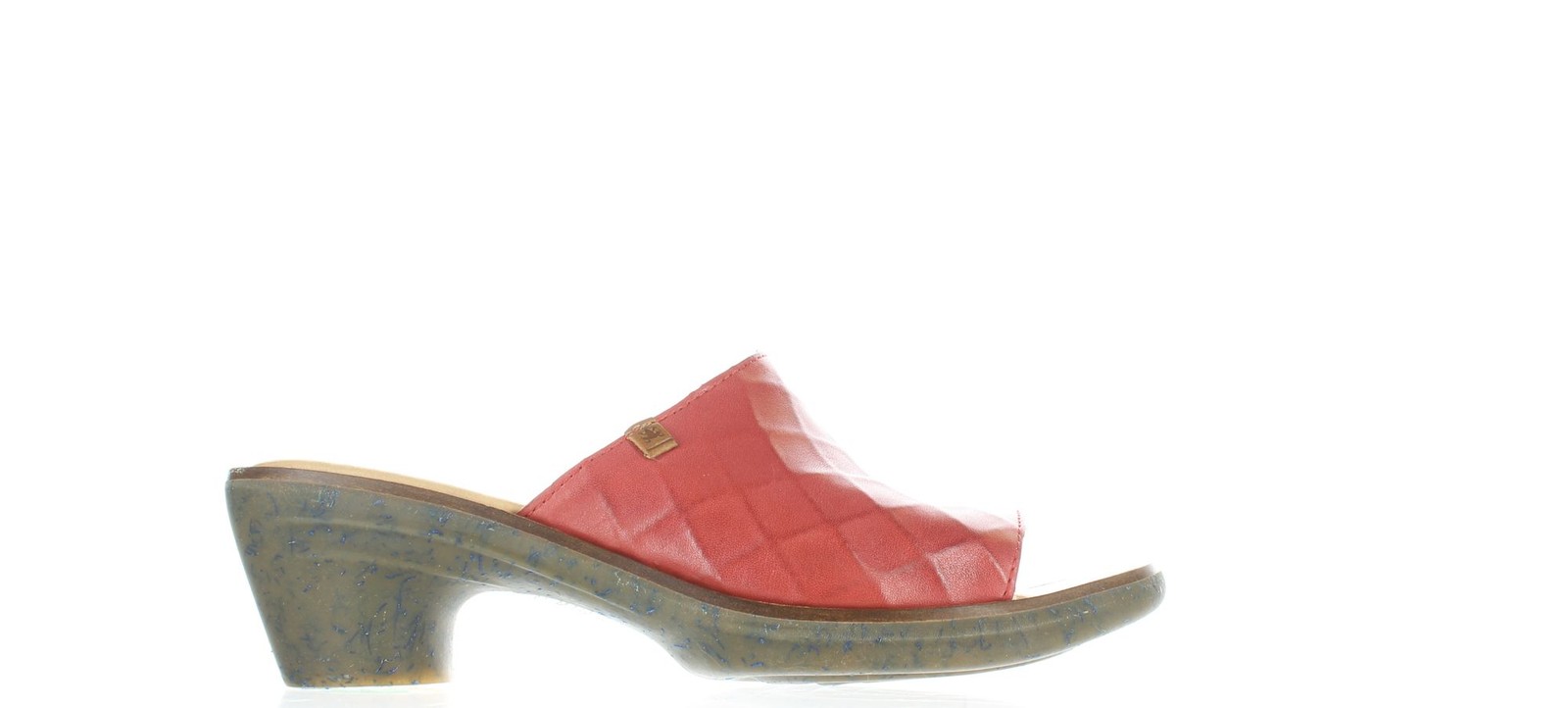 El Naturalista Womens Aqua Red Heels EUR 36