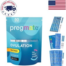 Easy to Use Ovulation Strips   50 Count for Quick  Reliable Results
