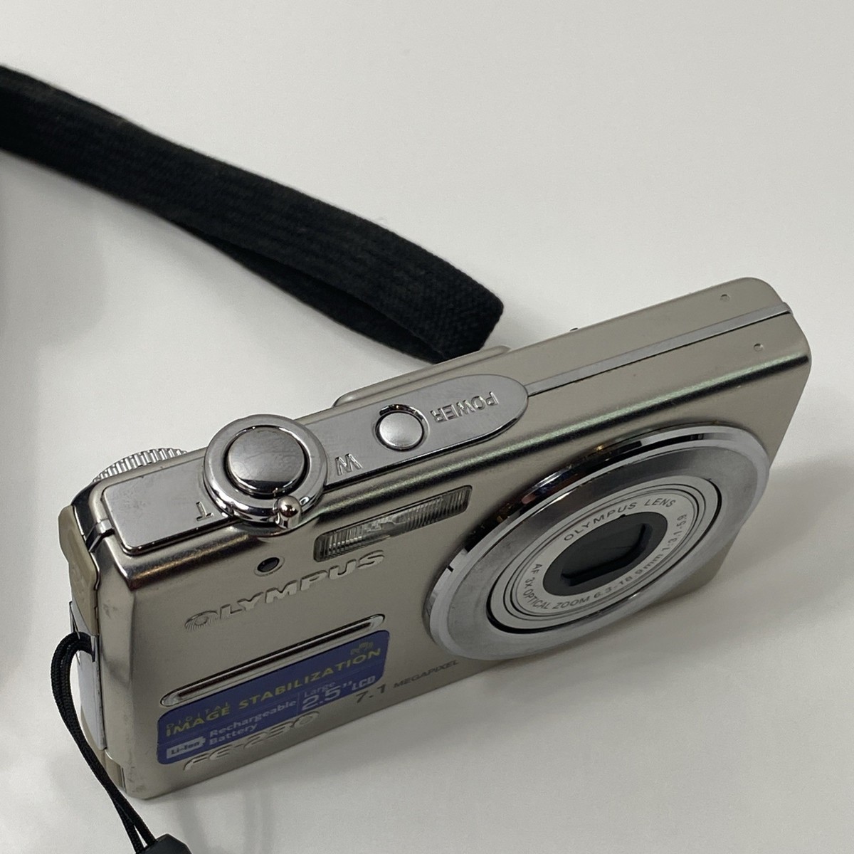Olympus FE FE-230 7.1MP Digital Camera, Silver - Tested | eBay