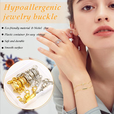 12Pcs Magnetic Necklace Clasps and Closures, Locking Magnetic Jewelry Clasps,...