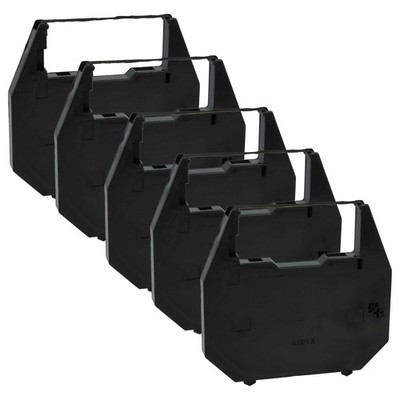 5x Farbband für Kardex Remstar 4000 193 191 AX 210 AX 200 AX 260 AX 220 Schwarz