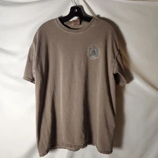 ​Comfort Colors Hotel Del Coronado T-Shirt Men's Large Brown Paradise Found CA