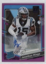 2023 Panini Clearly Donruss Purple Auto 138/175 Jonathan Mingo #69 Auto 0bl9