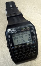 Vintage Casio DBC-62 Databank / Memo / Calculator Watch CLEAN